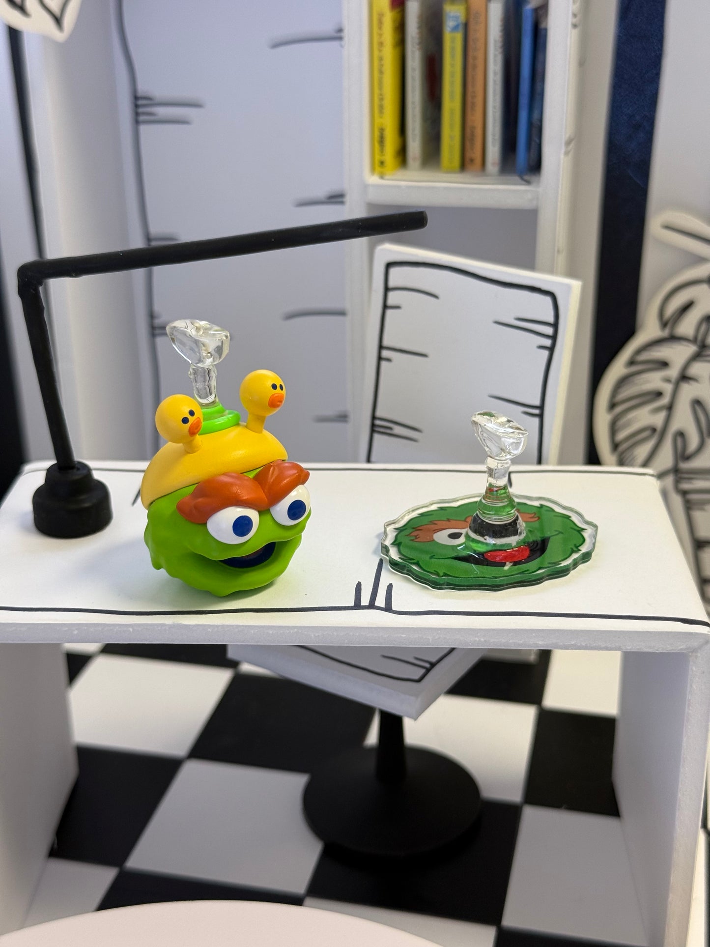 DUET: GRUMPY GREEN FRIEND