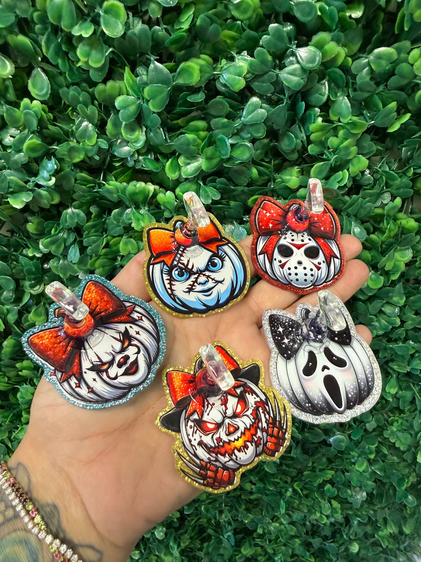 Spooky pumpkin boos