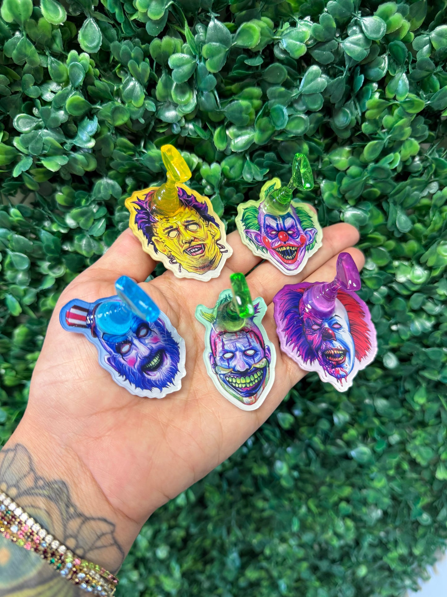 Spooky cute faces