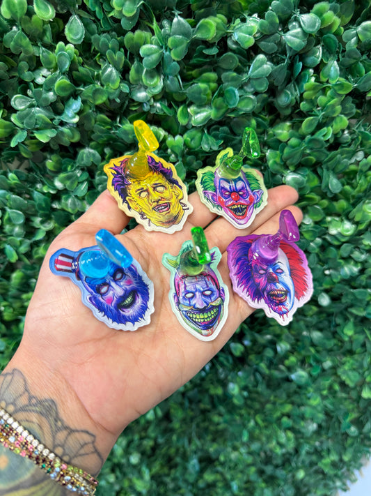 Spooky cute faces