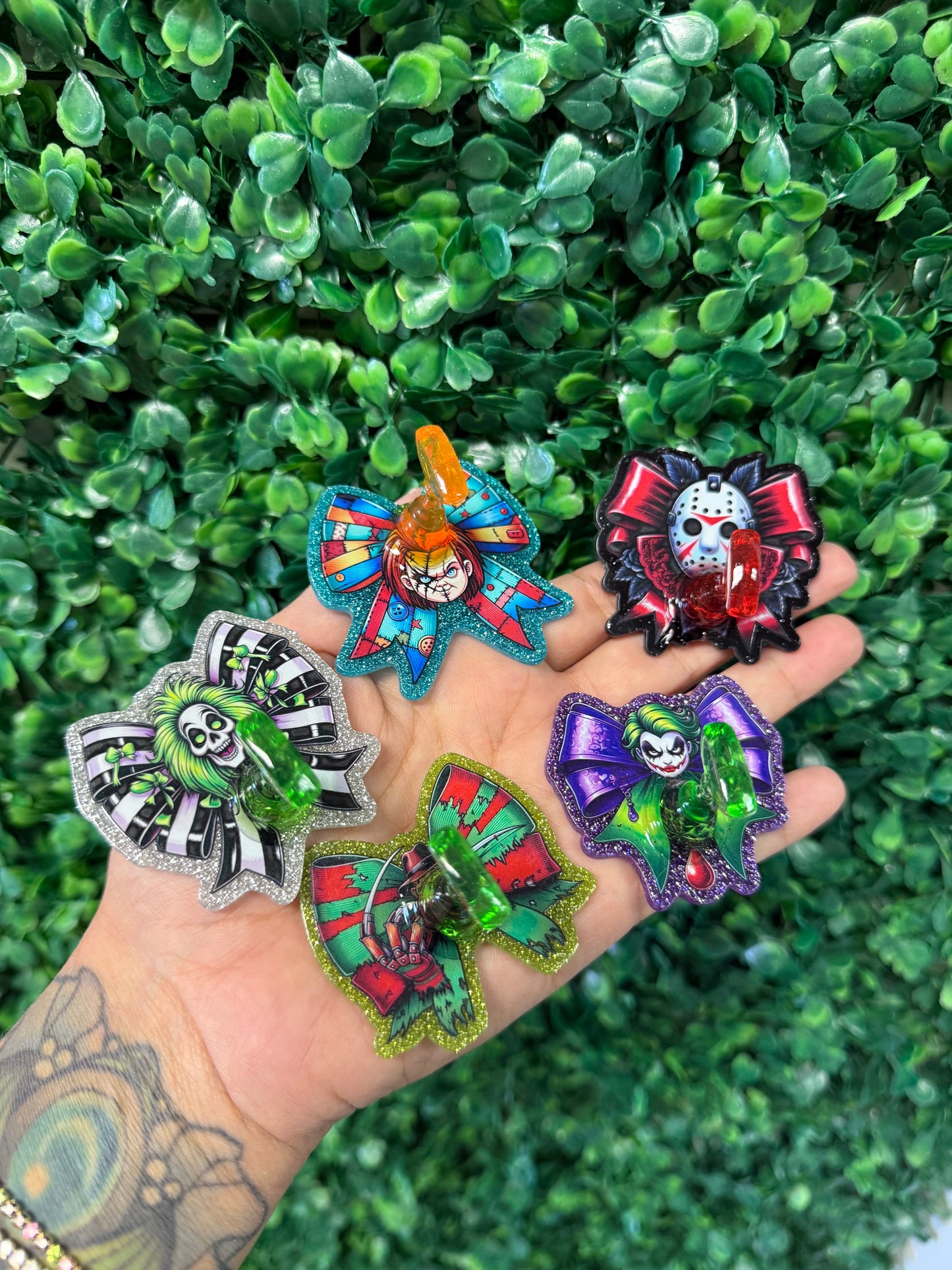 Spooky Colorful Bows